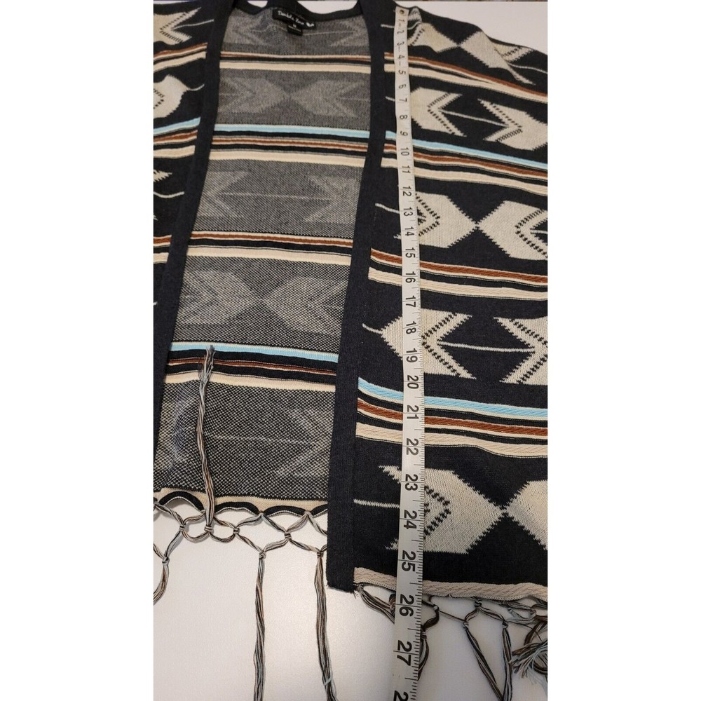 Double Zero Womens Medium Aztec Southwestern Card… - image 6